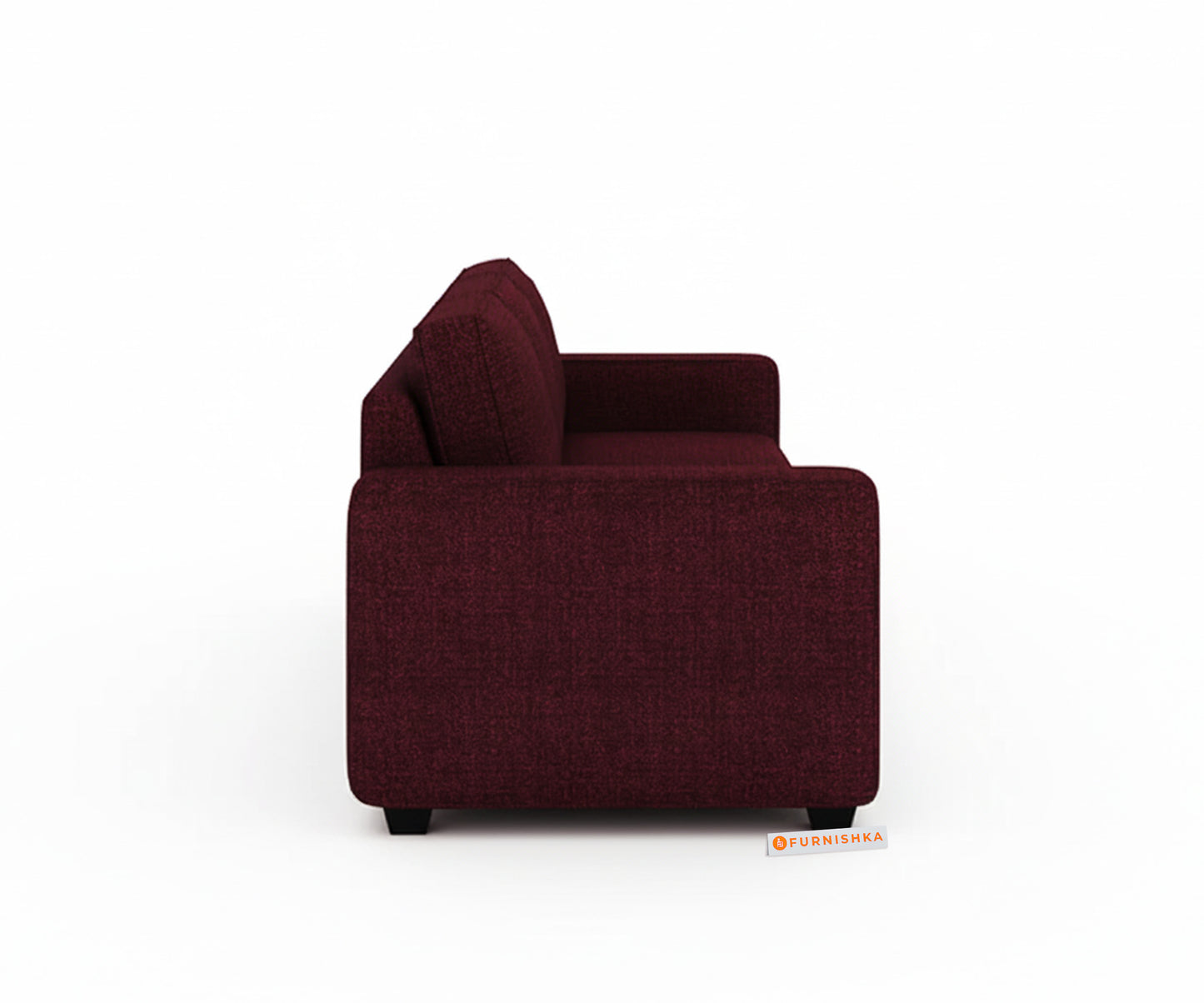 Melaka 3+1+1 Seater Sofa Set Red Wine