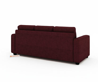 Melaka 3+1+1 Seater Sofa Set Red Wine
