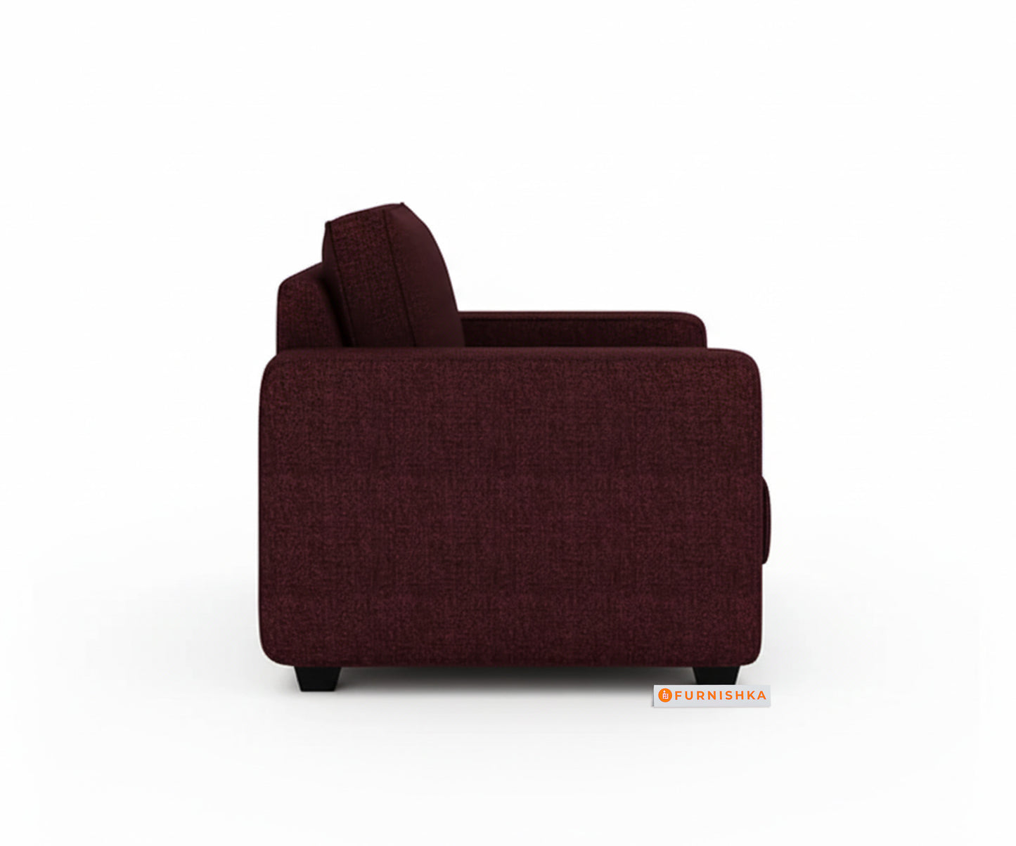 Melaka Sofa 1 Seater Red Wine