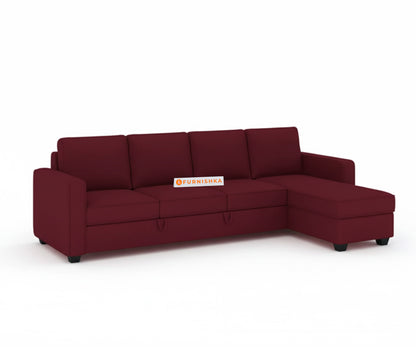 Melaka Sofa 3+L RHS Sofa cum Bed  - Pull out Type