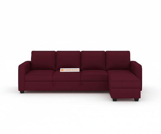 Melaka Sofa 3+L RHS Sofa cum Bed  - Pull out Type