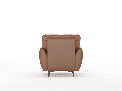 Milano Leatherette Sofa 1 Seater - Furnishka 