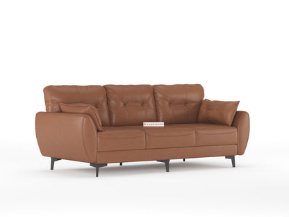 Milano Leatherette Sofa 3+1+1 Seater - Furnishka 