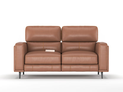 Montes 2 Seater Recliner - Brown - Furnishka 