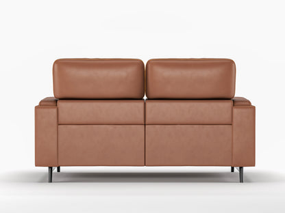 Montes 2 Seater Recliner - Brown - Furnishka