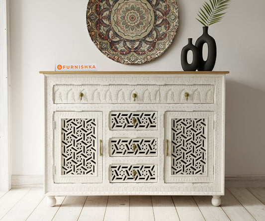 Moroccan Floral Distressed - Furnishka 