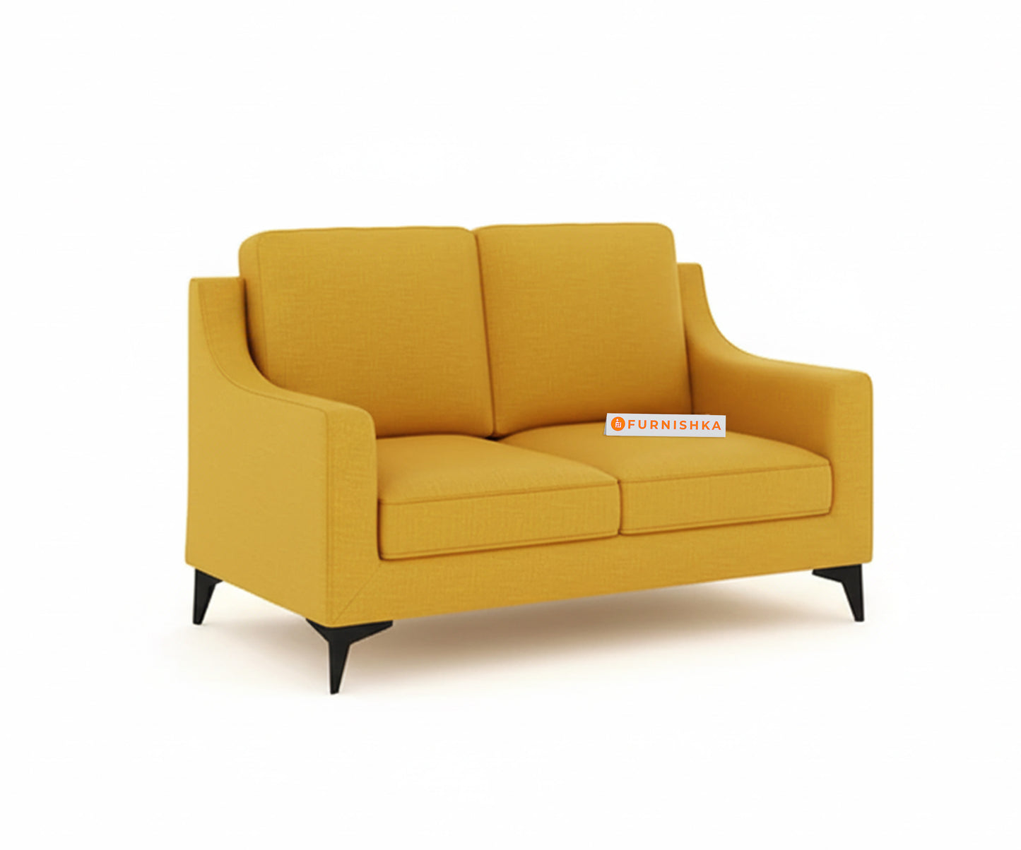 Arrasso 3+2 Seater Sofa Mustard Yellow