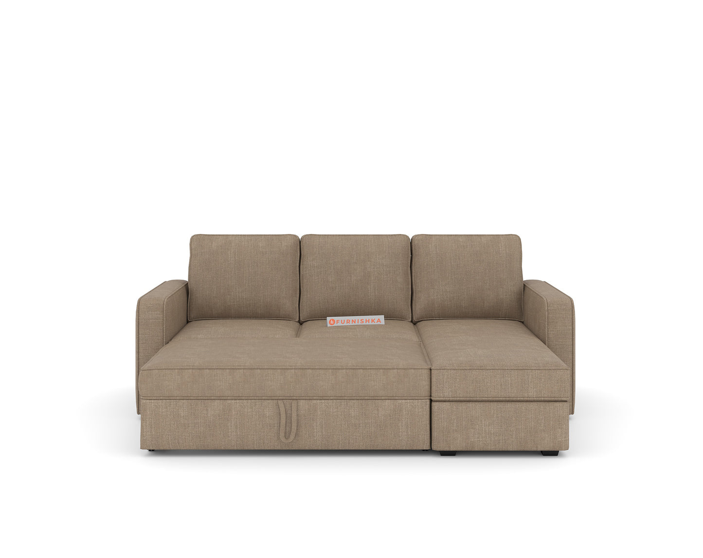 Kasba Sofa 2+L RHS Sofa cum Bed  - Pull out Type