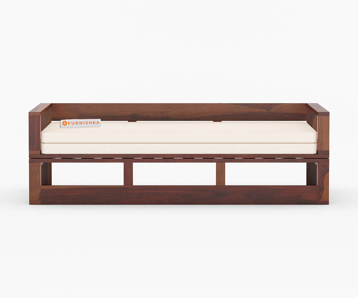 Noel Sheesham Wood Sofa Cum Bed Queen size