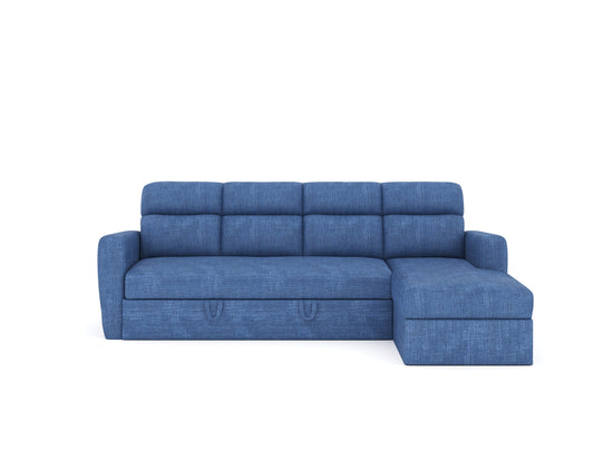 Daina 3 Seater Sectional Sofa cum Bed - LHS - Furnishka 