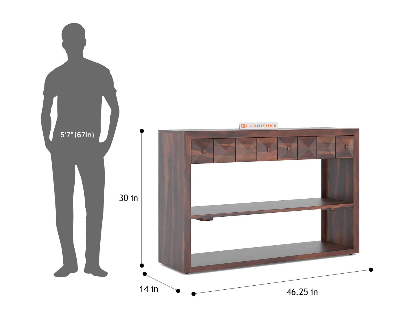 Nisha Console Table - Furnishka 