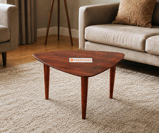 Noir Sheesham Wood Coffee Table in Small Size - Furnishka