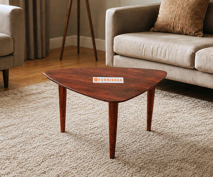 Noir Sheesham Wood Coffee Table in Small Size - Furnishka