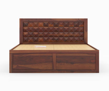 Nova Drawer Bed in Sheesham - King Size - Furnishka 