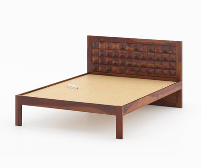 Nova Non Storage Bed in Sheesham - King Size - Furnishka 