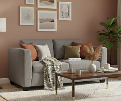 Oliver 2 Seater Sofa Trout Grey