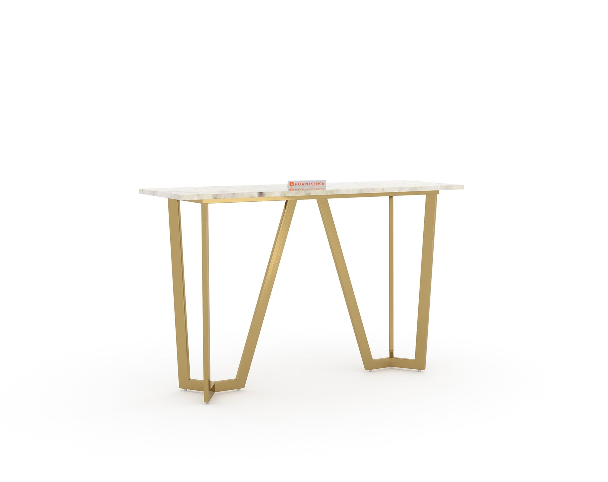 Olzaa Console Table with Australian Onyx Top - Furnishka 