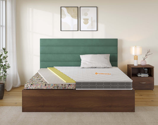 Ortho Latex Mattress - (Queen Size / 8 Inch) - Furnishka