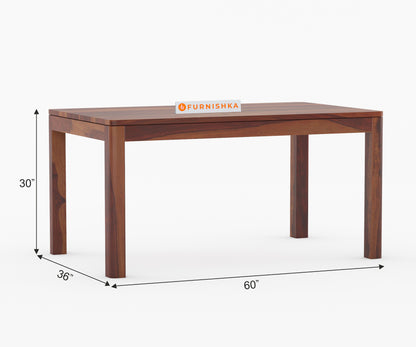 Raymond 6 Seater Dining set with Cushion Chairs - Furnishka 