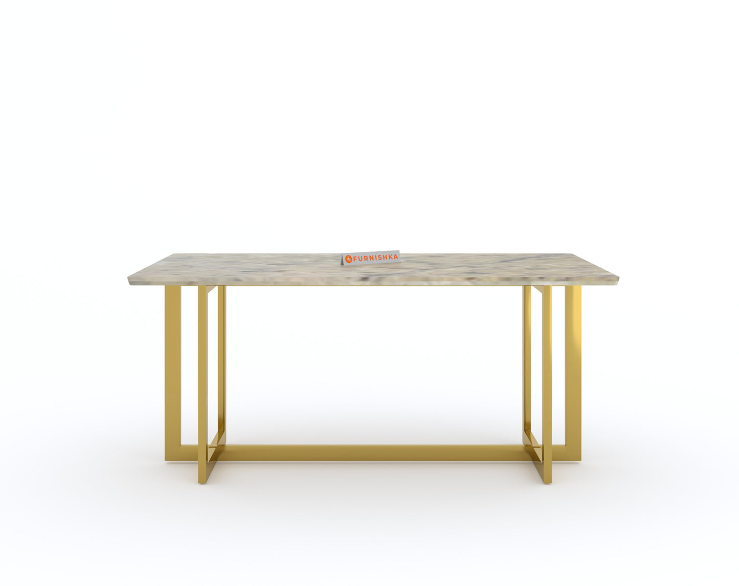 Rodano Dining Table with Australian Onyx Top - 4 Seater - Furnishka 