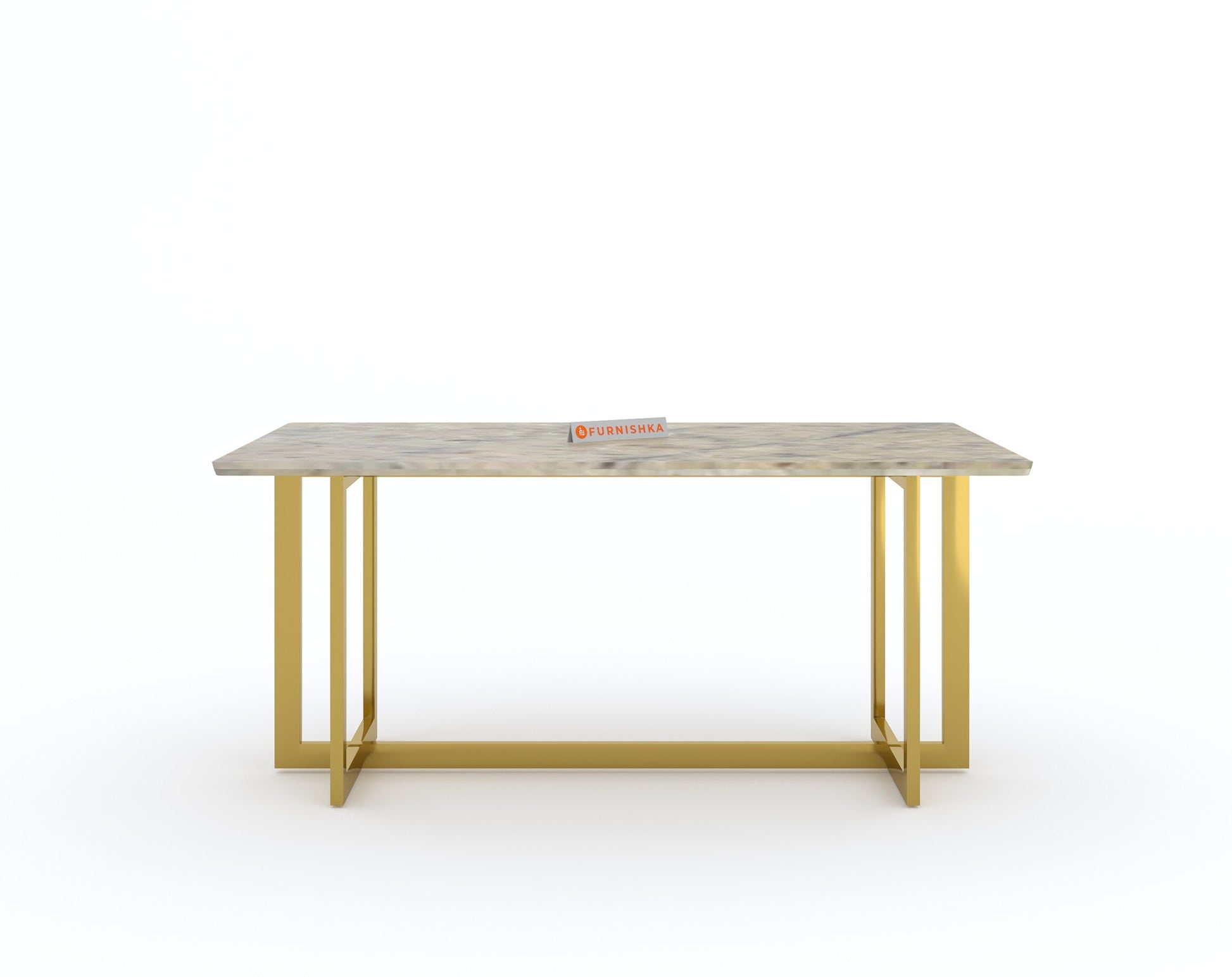 Rodano dining table with Australian Onyx Top - 4 Seater - Furnishka 