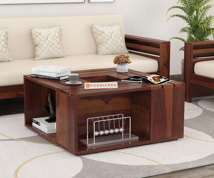 Sidney Sheesham Wood Coffee Table