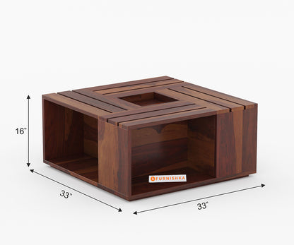 Sidney Sheesham Wood Coffee Table