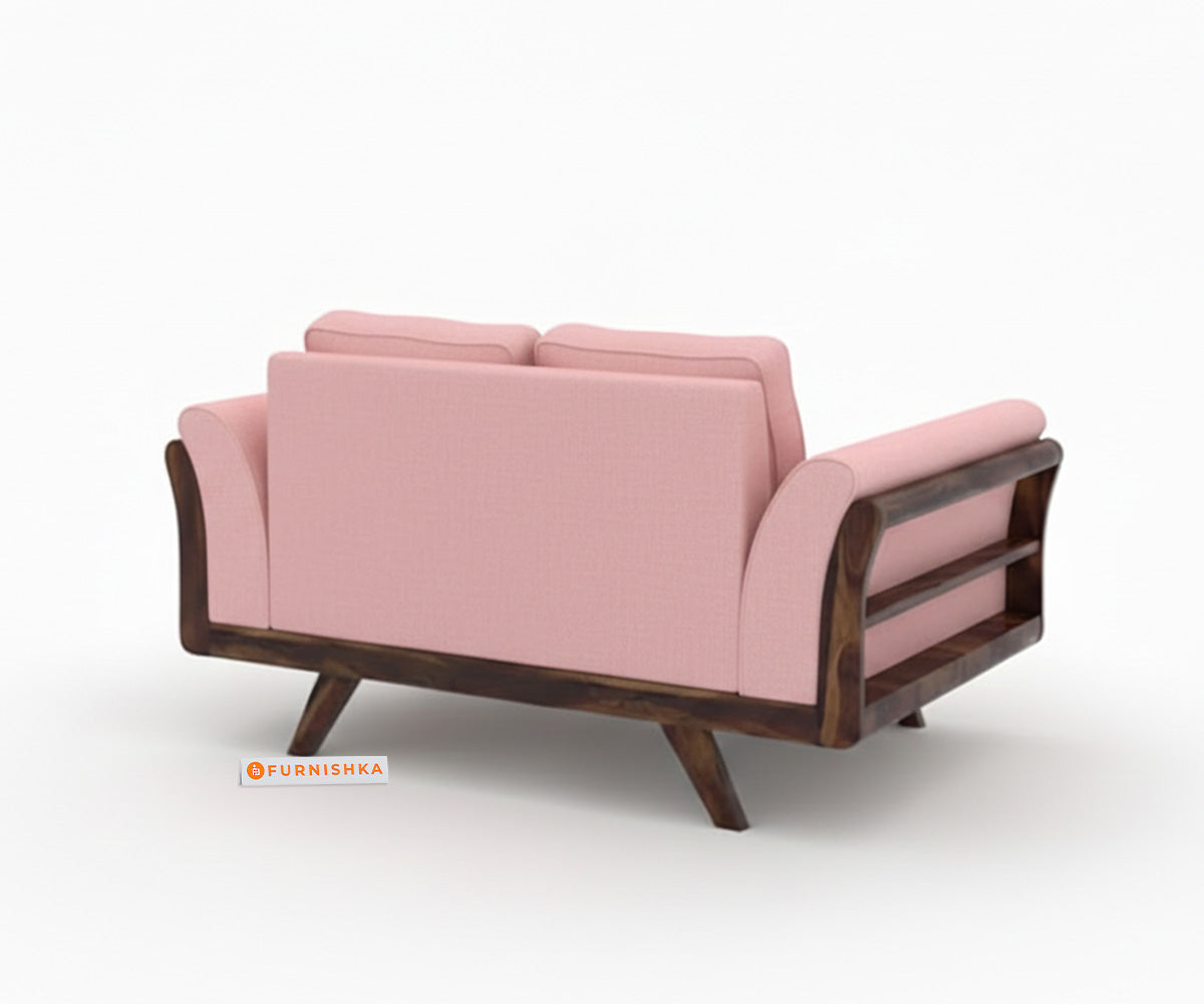 Sahara 3+2 Seater Sofa Set Flamingo Pink - Furnishka 
