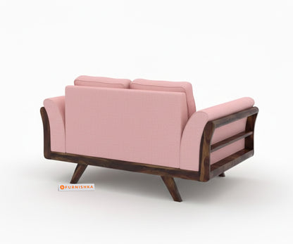 Sahara 3+2 Seater Sofa Set Flamingo Pink - Furnishka 