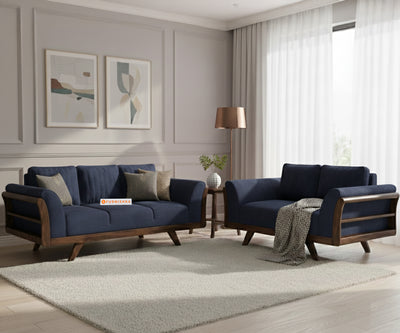 Sahara 3+2 Seater Sofa Set  Persian Blue