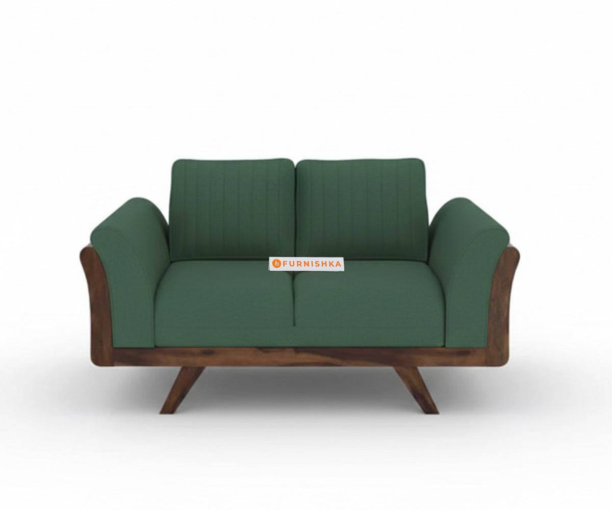 Sahara 3+2 Seater Sofa Set Pine Green - Furnishka 