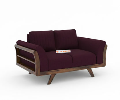 Sahara 3+2 Seater Sofa Set Red Wine - Furnishka 