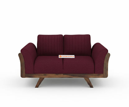 Sahara 3+2 Seater Sofa Set Red Wine - Furnishka 