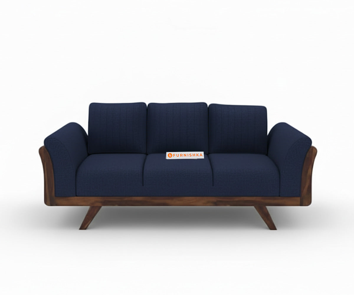 Sahara Sofa 3 Seater Persian Blue - Furnishka 