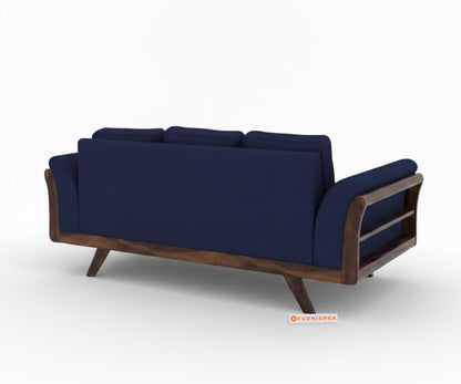 Sahara Sofa 3 Seater Persian Blue - Furnishka 