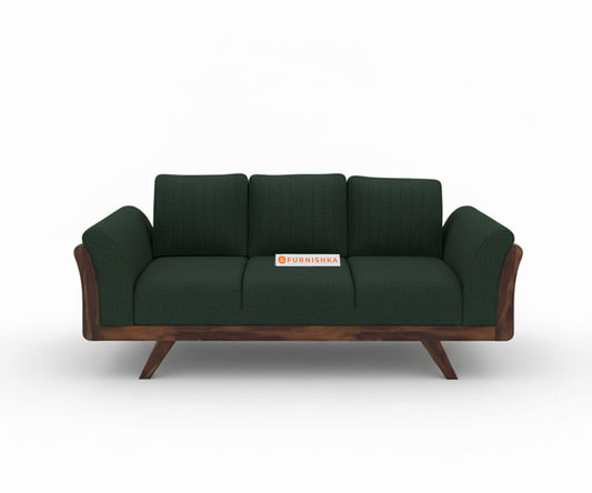 Sahara Sofa 3 Seater Pine Green - Furnishka 