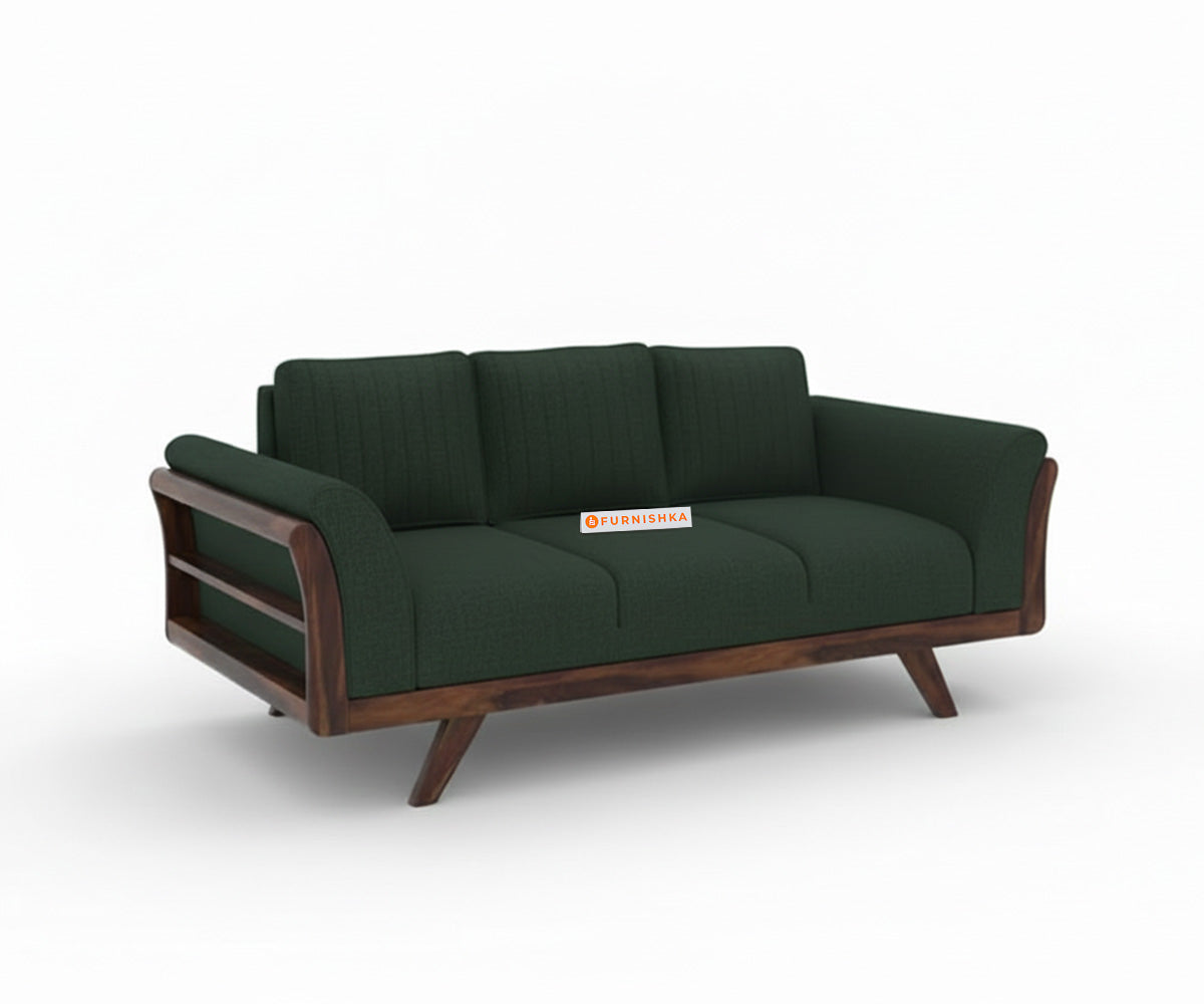 Sahara Sofa 3 Seater Pine Green - Furnishka 