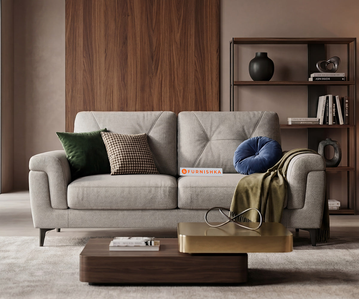 Scottsdale 2 Seater Sofa in Light Grey - Furnishka