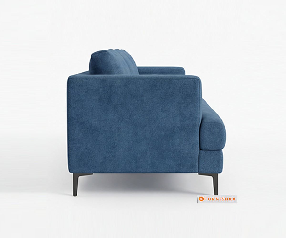 Solos 3 Seater Fabric Sofa - Furnishka