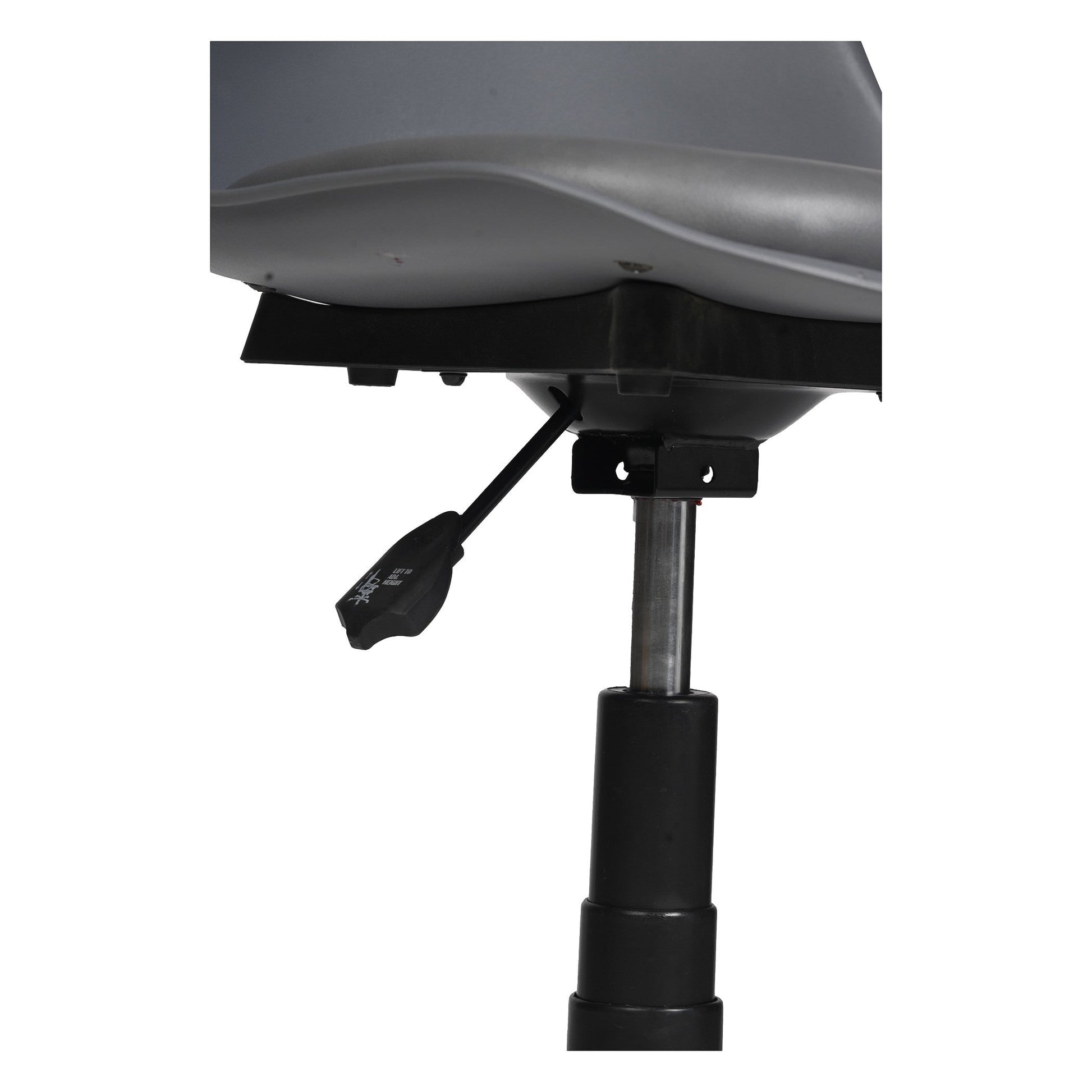 Spark Luxury Medium Back Office Chair In Grey Colour - Furnishka 