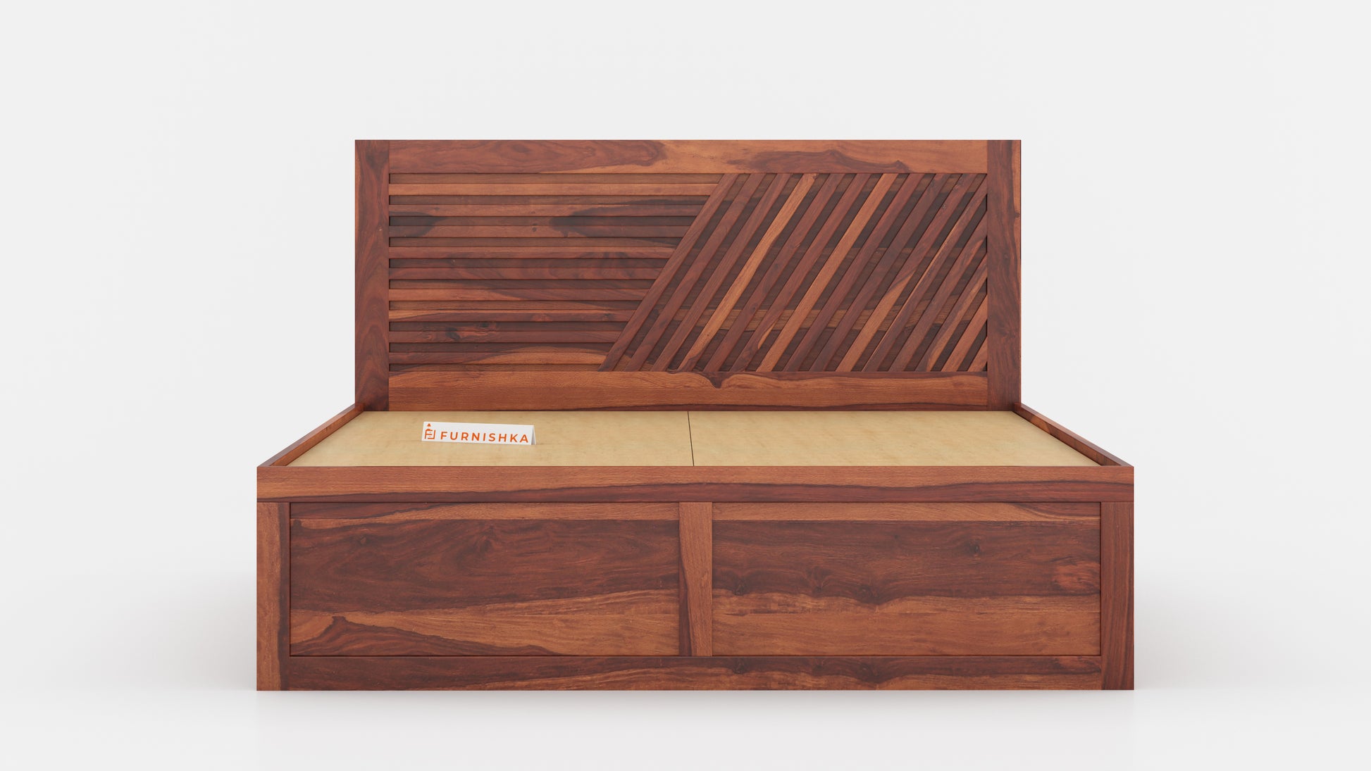 Stella Drawer Bed in Sheesham - King Size - Furnishka 