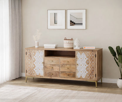 Stencil Chest of Drawers - Furnishka 