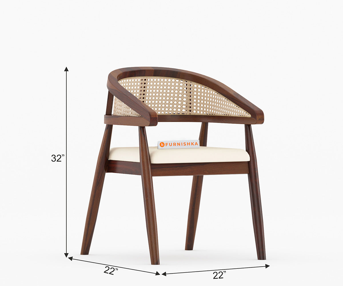 Steve Cane Sheesham Wood Dining Chair - Furnishka 