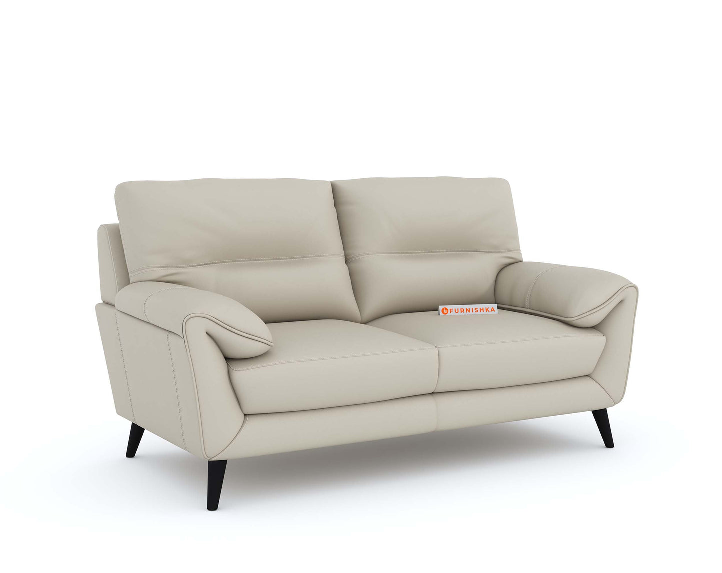 Suntory Leather 3 Seater Sofa - Furnishka 