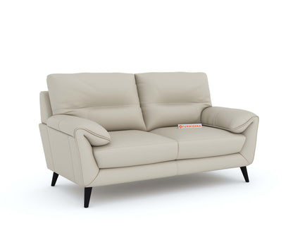 Suntory Leather 3 Seater Sofa - Furnishka 