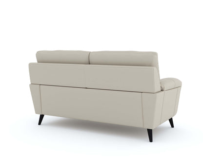 Suntory Leather 3 Seater Sofa - Furnishka 