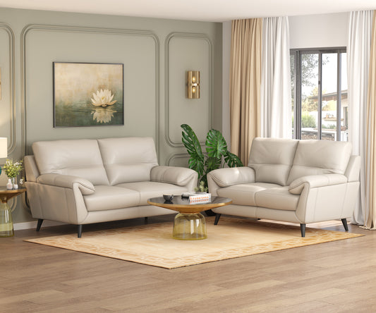 Suntory Leather 3+2 Seater Sofa Set