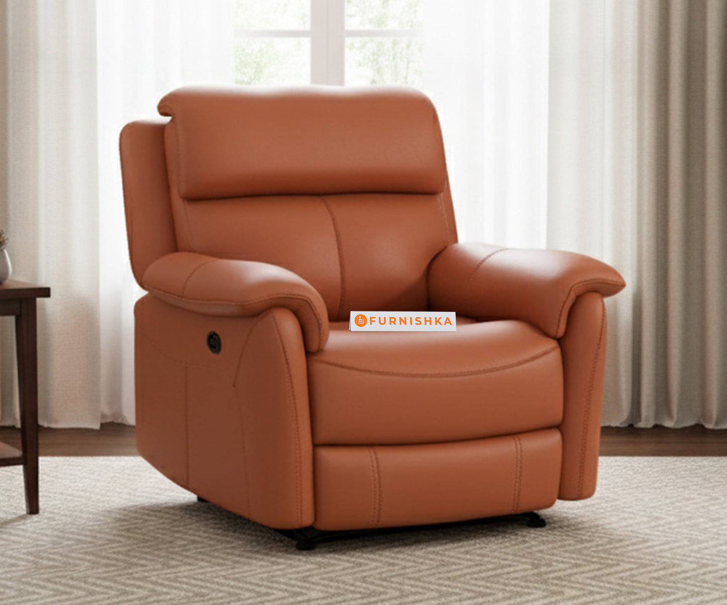 Taurus Leather 1 Seater Recliner