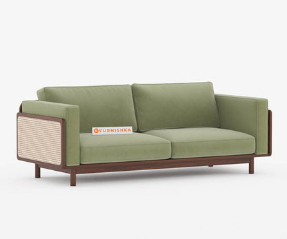 Taylor solid Wood  Sofa - Furnishka 