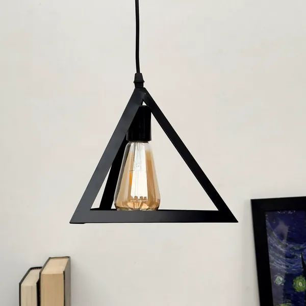Tiffany Triangle Shape Pendant Hanging Lamp - Furnishka 